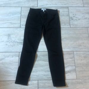 Current Elliot skinny black jeans